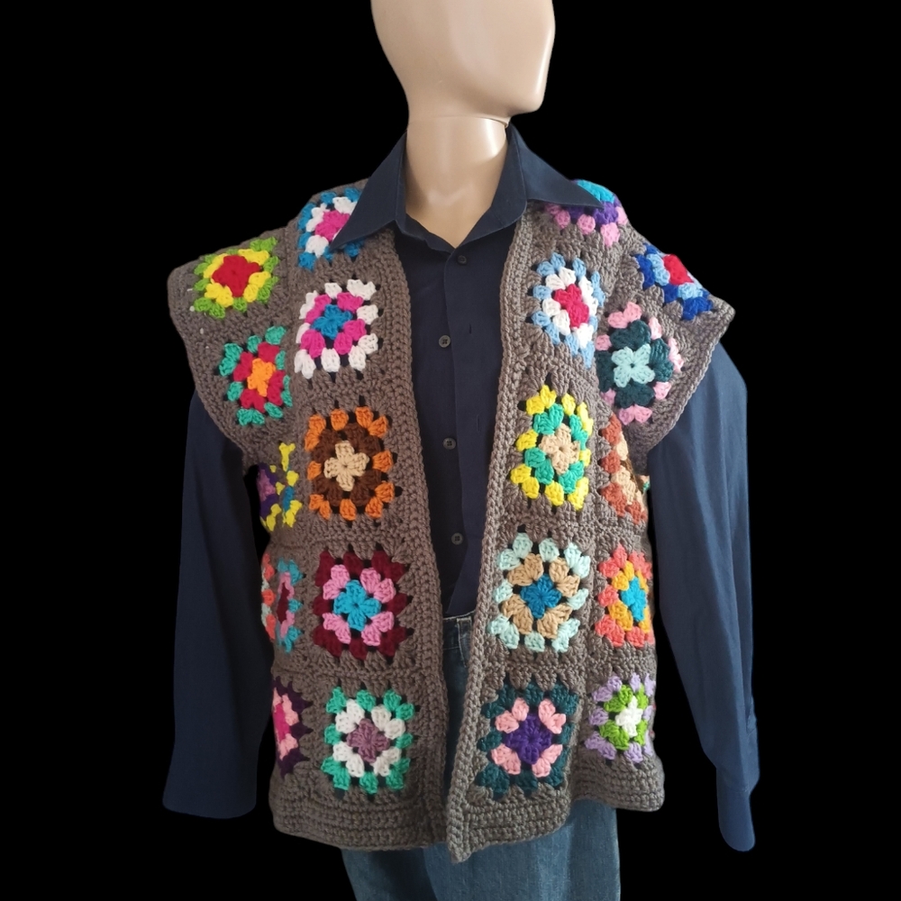 Granny Square Vest